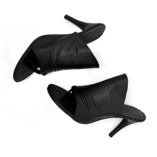 NieR Automata YoRHa 2A Cosplay High Heels Black Costume Shoes for Men & Women