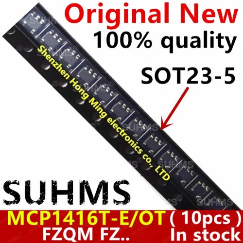 10 قطع MCP1416T-E/OT IC سائق MOSFET MCP1416 حزمة SOT-23 - جديد