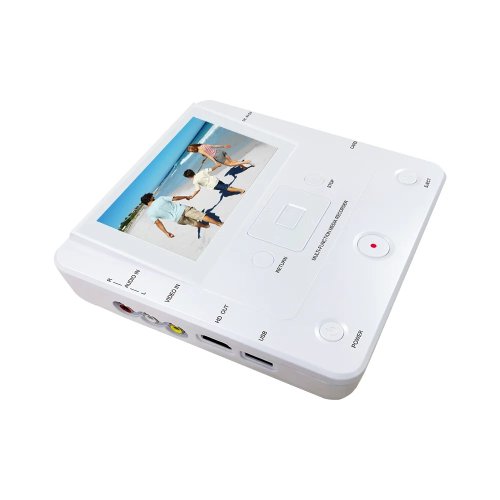 4.3인치 AV 입력 포터블 VHS 플레이어 겸 DVD/VCD 레코더 - 가정용