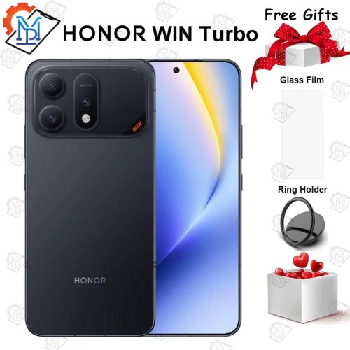 HONOR Win Turbo 스마트폰 6.79인치 120Hz 디스플레이, Dimensity 8500 Elite, 10000mAh 대용량 배터리, 게이밍폰