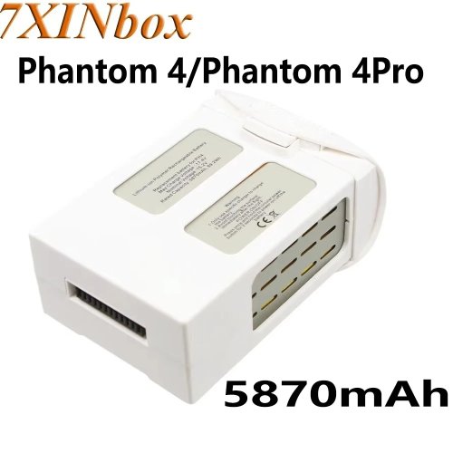 Bateria LiPo inteligente 7XINbox 15,2V 5870mAh para DJI Phantom 4 Pro/Advanced/Pro v2.0 — alta capacidade