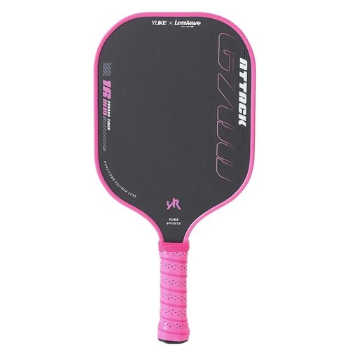 Set de palas de pickleball 16 mm de fibra de carbono — ligeras, absorbentes de impactos, agarre antideslizante, para adultos