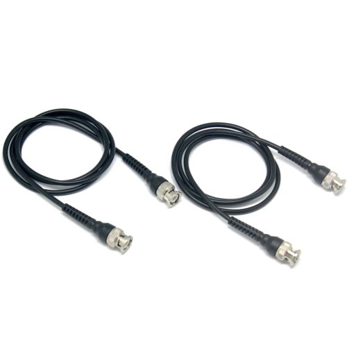AideTek/Pomona 2 pzas Cable de prueba BNC-BNC 50 Ω RG58C/U, profesional