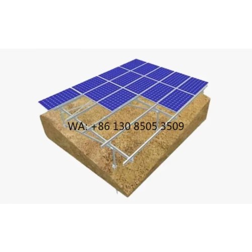 Solar Panel Mounting Bracket — Ground & Roof Support Stand for Installation