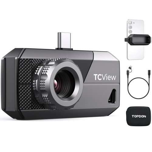 TOPDON TS001 ミニサーマルカメラ（USB）— 赤外線ナイトビジョン熱画像モジュール、HVAC点検用・長距離対応