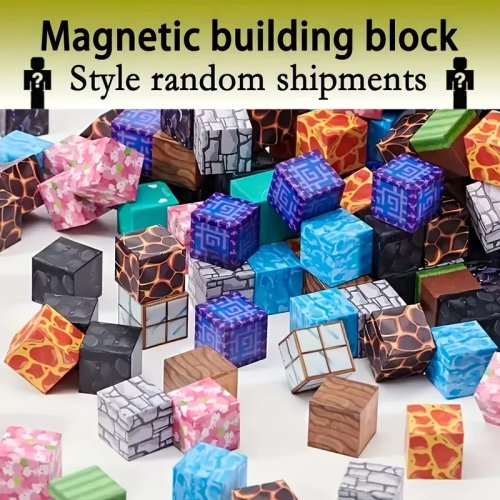 Bộ xếp hình nam châm STEM - Kit DIY sáng tạo, đồ chơi giáo dục cho bé trai và bé gái