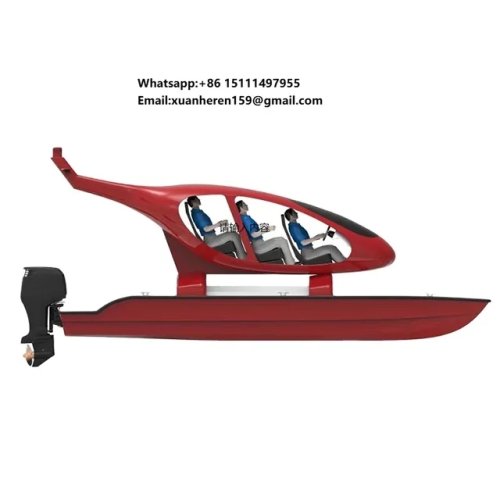 يخت كتاماران 2025 من الألياف الزجاجية – قارب بتصميم 'Water Helicopter'، صنع في الصين