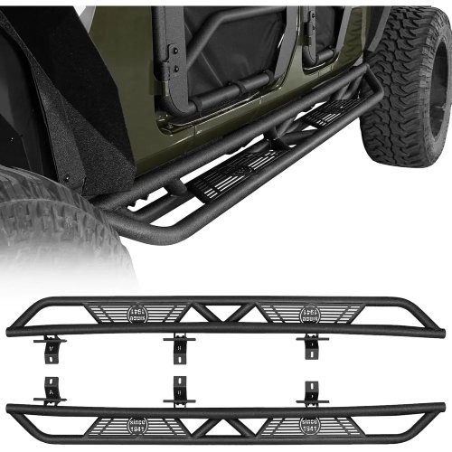 5,3" Drop-Side Trittstufen / Rohr-Nerf-Bars Rockslider für Jeep Gladiator JT 2020–2024