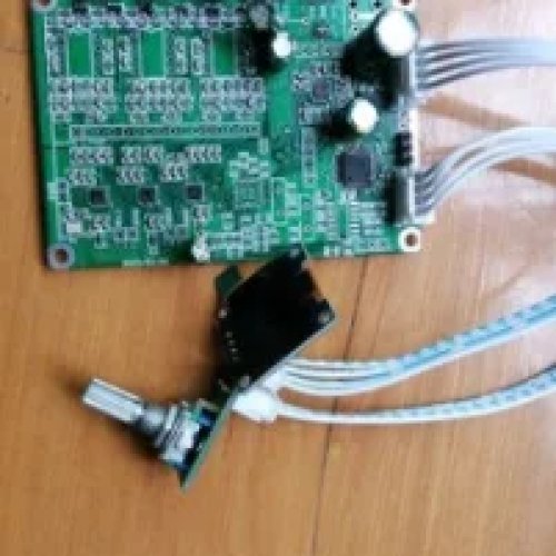DSP 6-Channel Audio Processing Module — Volume Control Board with Parametric EQ (PEQ) and Noise Reduction