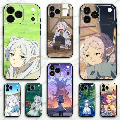 Sousou no Frieren soft silicone phone case for iPhone 17/16/15/14/13/12/11/X/XR/Plus/Pro/Max