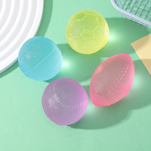 Squishy bal (voetbal/basket/rugby) - Maltose fidget knijp-speelgoed, stressbal en handtraining