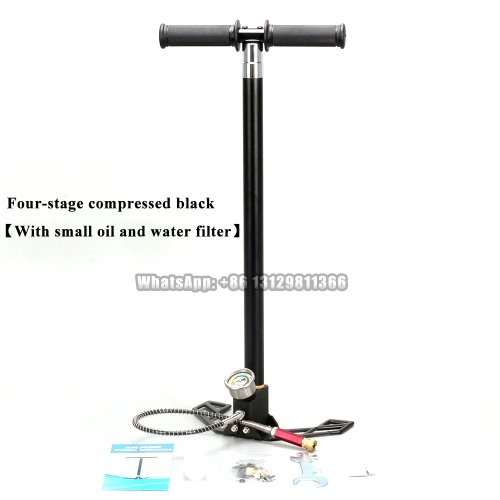 300bar/30MPa(4500psi) 3단계 고압 공기펌프 — 자동차·자전거 타이어 및 다이빙 탱크용 인플레이터