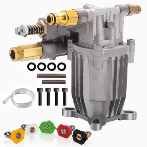 High‑Pressure Washer Pump 3/4" Shaft Horizontal 2400–2750 PSI 2.2–2.4 GPM