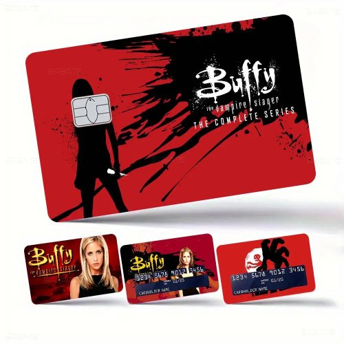 Buffy The Vampire Slayer カード表面用ステッカー／スキン（クレジット・デビットカード用）