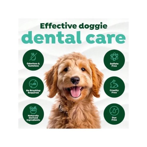 TropiClean Fresh Breath Water Additive for Dogs - Breath freshener and teeth cleaner, no brushing or toothpaste needed