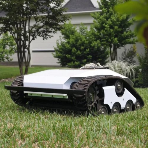 CE認証 クローラー式 電動ロボット芝刈り機／ブラッシュカッター（草刈り機） リモコン式・農業向け