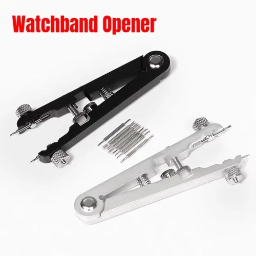 Herramienta extractor de pines y barras de resorte para pulsera de reloj 6825 — quitapines y ajustador de eslabones