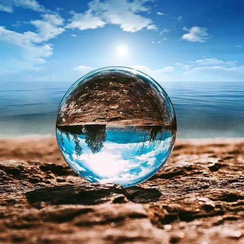 Lensball kula ze szkła krystalicznego 30/40/50/60/70 mm – przezroczysta kula do fotografii z podstawą, dekoracja domu