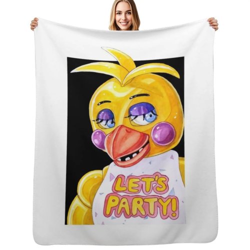 Toy Chica Kuscheldecke – weiche, flauschige Anti‑Pilling‑Decke für Sofa & Zuhause
