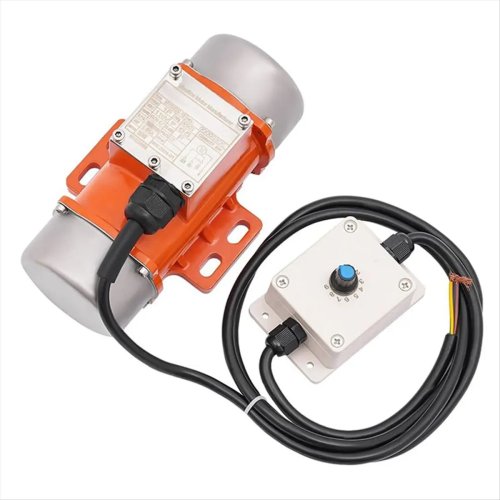 มอเตอร์สั่นขนาดจิ๋ว A50U แบบไม่มีแปรง 12V 40W – สำหรับรถผสมคอนกรีต เครื่องป้อน และเครื่องเกลี่ย