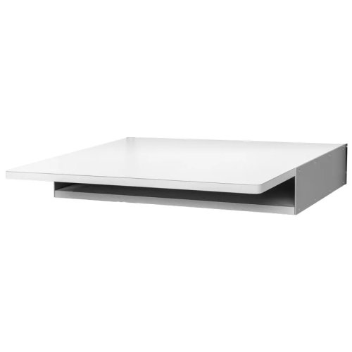 Półka ścienna Vitsoe 606 uniwersalna — półka/biurko ścienne na komputer