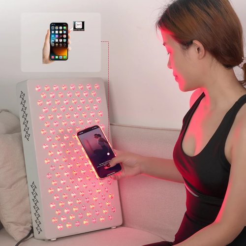 แผง LED บำบัด 750W สำหรับทั้งร่างกาย — แสงแดงและอินฟราเรดใกล้ (NIR)