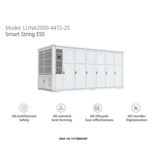 Huawei FusionSolar LUNA2000-4472-2S Sistema de almacenamiento de energía en contenedor con refrigeración líquida (Solución ESS Smart String)