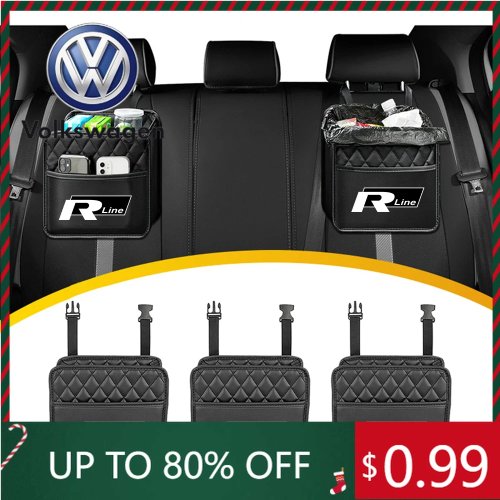 Organizer na tylne siedzenie VW Jetta MK5/Golf – Składana kieszeń do przechowywania w samochodzie