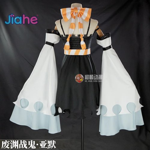 Costume Cosplay Anime GACHIAKUTA «Amogh» Ensemble complet — Uniforme mignon avec accessoires pour hommes et femmes, Halloween/Carnaval
