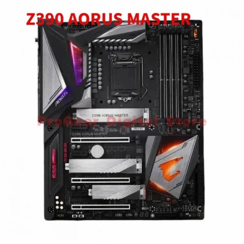 Placa-mãe Gigabyte Z390 AORUS MASTER ATX LGA1151 DDR4 compatível com Intel 8.ª/9.ª geração