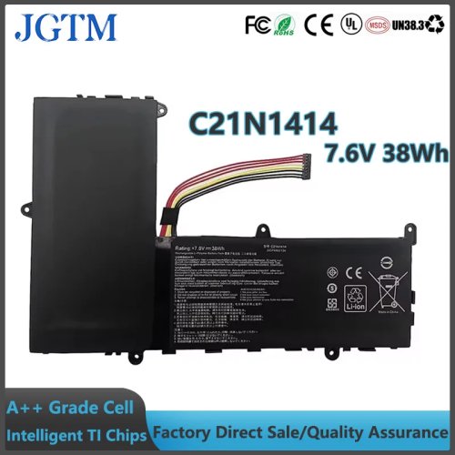 Batterie de remplacement 7,6 V 38 Wh (C21N1414/C21PQ9) pour Asus EeeBook F205TA / X205TA