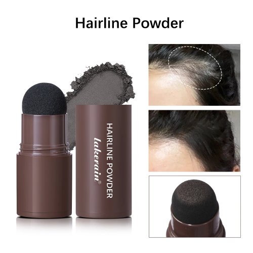 Penna correttore radici impermeabile – Copertura istantanea dei capelli grigi, stick in polvere facile da sfumare per capelli normali