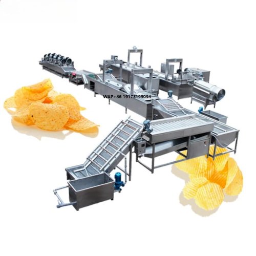 全自動ポテトチップス・さつまいもチップ製造ライン（50〜2000 kg/h）
