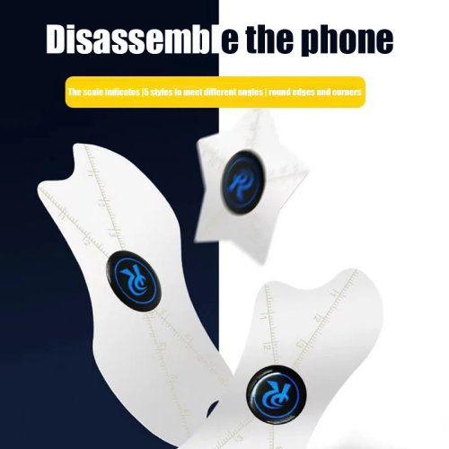 Ultra-thin 0.1mm Curved Steel Pry Tool — Screen Separator for Mobile Phone, Tablet & Laptop