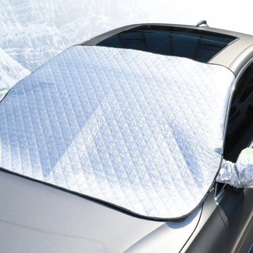 Verdickte Sonnenschutzabdeckung für Windschutzscheibe mit 5/9 Magneten – UV- und Schneeschutz für Toyota Granvia