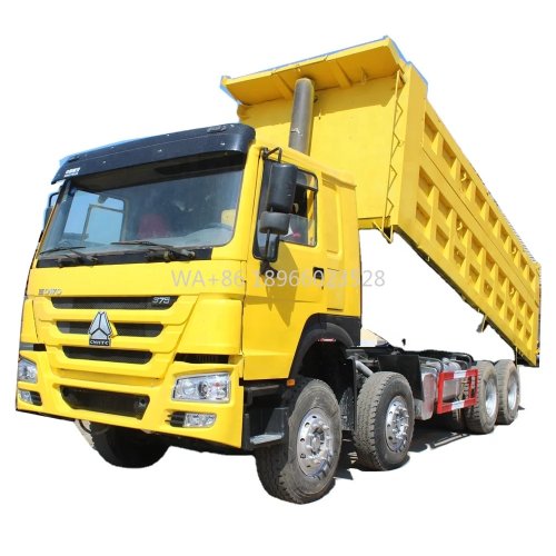 SINOTRUK HOWO-7 8x4 kiepwagen, 12-wiel, 30 m³, laadvermogen 40 ton, diesel Euro 2, linksgestuurd