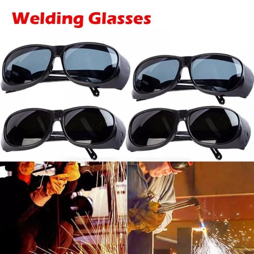 Lunettes de sécurité à assombrissement automatique, polycarbonate, branches larges, coupe-vent et anti-impact, luminosité réglable