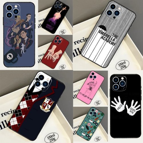 غطاء هاتف بتصميم Umbrella Academy (المسلسل) — غطاء واقٍ متوافق مع Honor Magic5/Magic6/Magic8 Pro، 7 Lite، 200/400/50/70/90 وسلسلة X8/X9