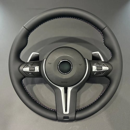 BMW用 本革ハンドルカバー（F01 F06 F07 F10 F11 F15 F20 F21 F22 F30 F31 F32 F33 F34 F36 F25 F48 M3 M5 E90 E70 E81）