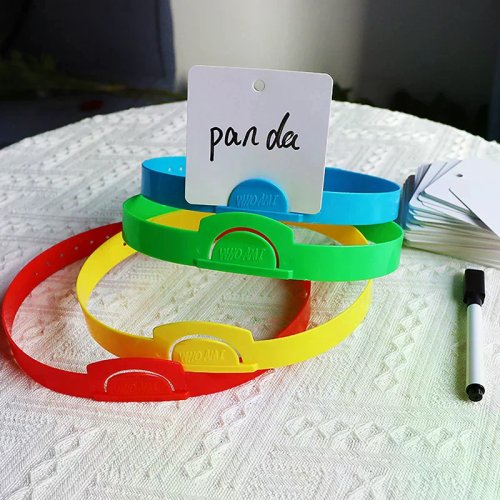 Juego de diadema — Juego rápido de preguntas para adivinar, ideal para familia, escuela, cosplay y fiestas