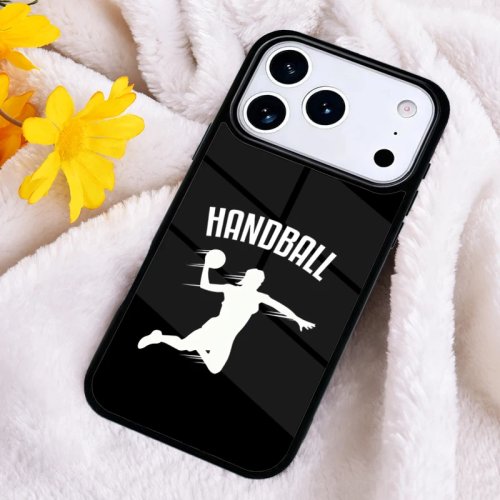 Мягкий противоударный чехол с принтом «гандбол» для iPhone 17/16 Pro Max/15/14 Pro/11/12/13/XR/XS/6/7/8 Plus