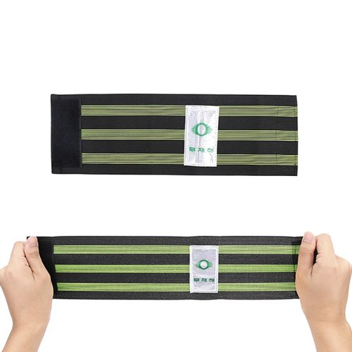 Fascia gamba larga riflettente per bici — protezione pantalone anti‑inghippo per MTB e bici da strada