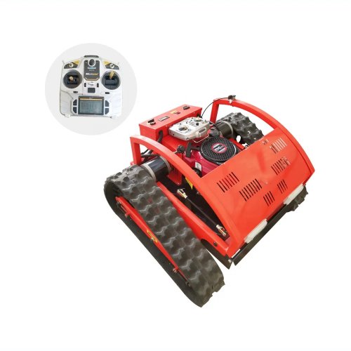 リモコン式電動草刈ロボット（クローラー）— 自走式 芝刈り・除草・果樹園・斜面用