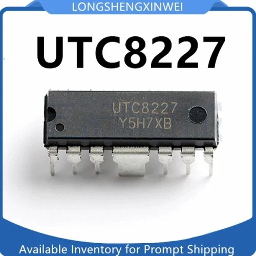 IC UTC8227 (TA8227P) DIP-14 — 1 buah, baru & original