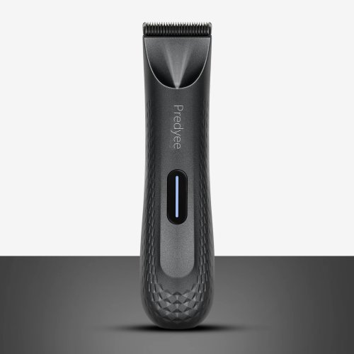 Recortadora eléctrica de vello íntimo para hombre – recortadora corporal impermeable con cuchilla cerámica reemplazable