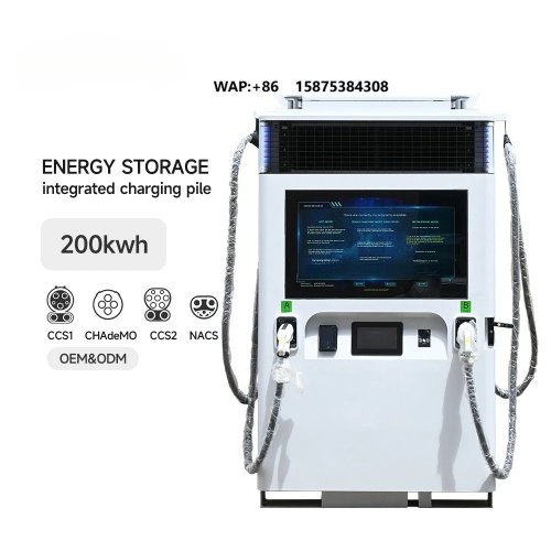 Colonnina di ricarica DC EONDRIVE CCS2 120/180 kW 400V con batteria LiFePO4 — stazione di ricarica EV per uso commerciale