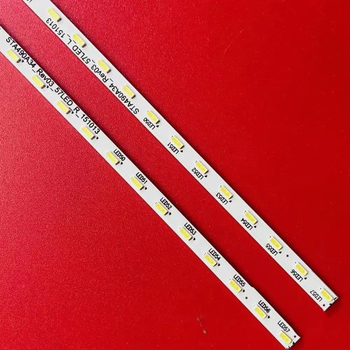 Kit 2 tiras LED de retroiluminación para TV 49 pulgadas, compatibles con modelos KDL-49WD750 / 49W750D / 49WD751 / 49WD752 / 49WD754 / 49WD755 / 49WD756 / 49WD757 / 49WD758 / 49WD759 — Ref. 96.49S02.001