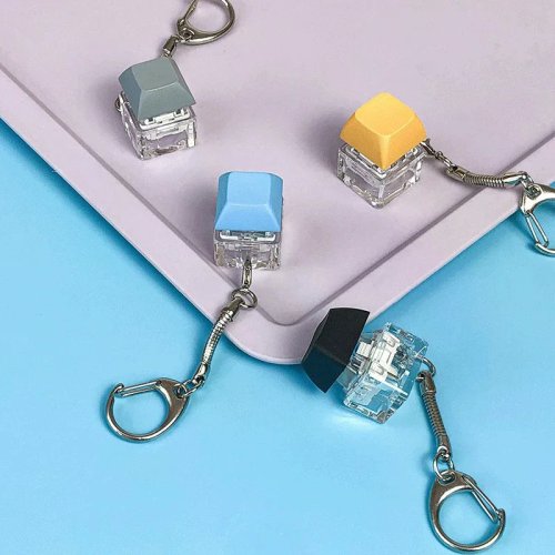 Брелок-keycap для механической клавиатуры — нажимная антистресс-кнопка