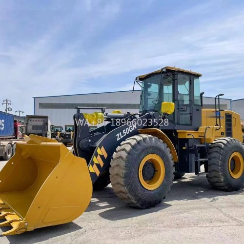 ZL50GN 5-ton Front End Wheel Loader – Construction Loader with Spare Parts (China top brand)