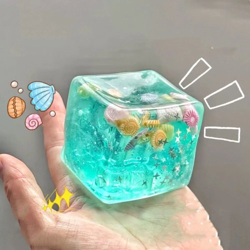 Bolas antiestrés 'Ocean Blocks' para adultos — Juguetes sensoriales fidget para ansiedad y autismo, bolas de agua con maltosa, lote al por mayor